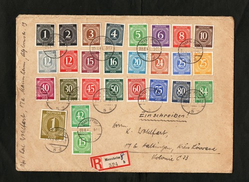 Germania 1946 lettera - germania,