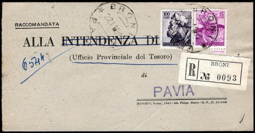 1961 raccomandata broni - 1961,