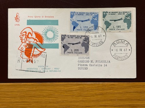 Italia fdc venetia 1961 - fdc,