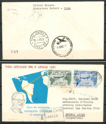 Fdc rodia raccomandata - fdc,