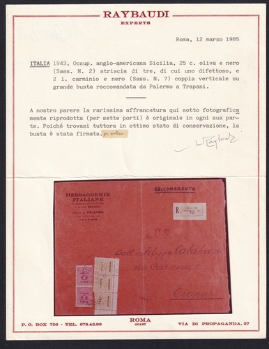 1944 striscia 2 l - +,