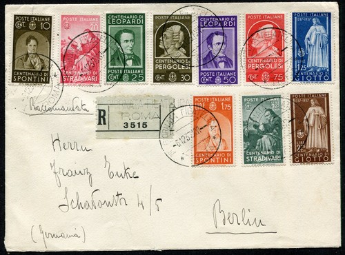 Regno italia 12 1937 - d'italia, 6-12-1937