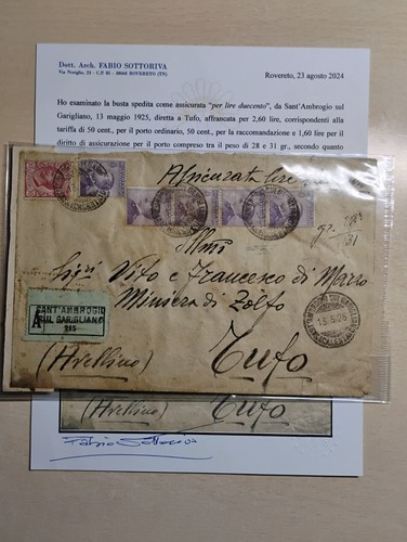 Storia postale 1925 - postale,