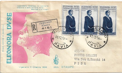 Fdc venetia eleonora duse - venetia:,