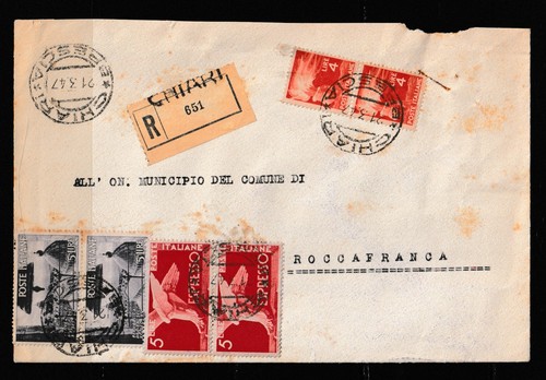 Storia postale 1947 - storia,