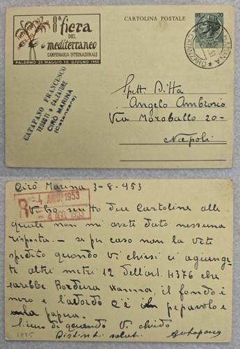 Intero postale repubblica - intero,