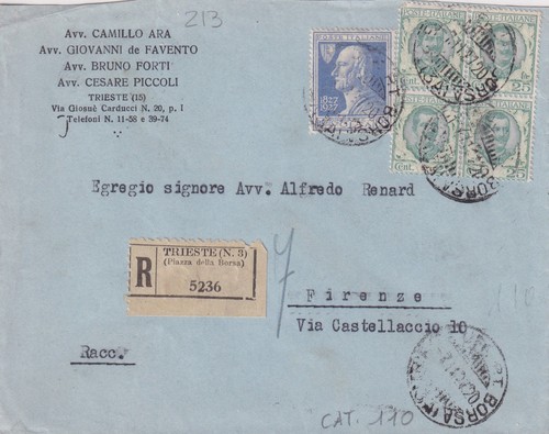 Regno bellissima raccomandata - regno,