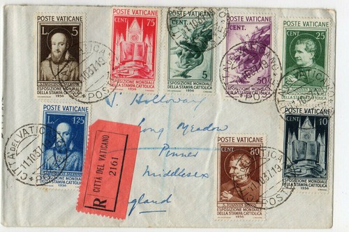 Vaticano 1936 stampa - 1936,