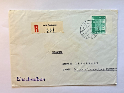 Svizzera ricevuta intero