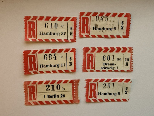 Ricevute postali foglietto