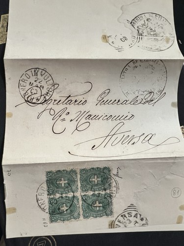 Regno 1931 busta raccomandata