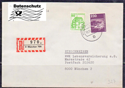 0327 ebf lettera - 0327#, raccomandata