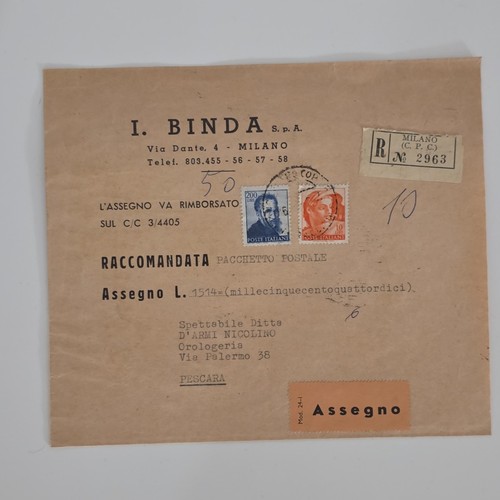 Binda a busta - binda, s.p.a.