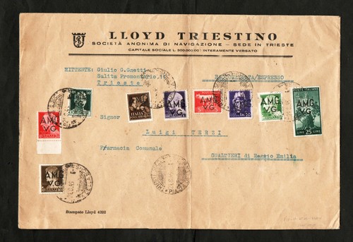 Trieste 1945 lettera - 1945,