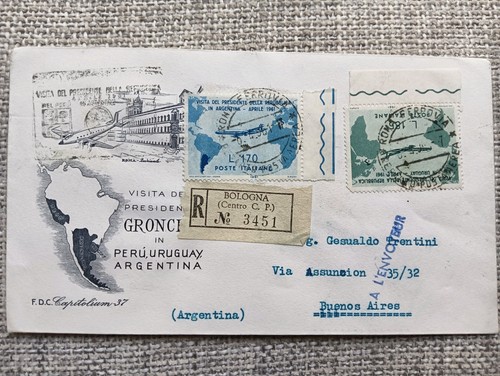 Italia fdc capitolium 1961 - fdc,