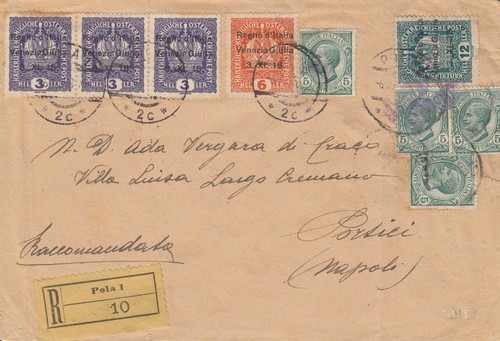 Ww1 storia postale 1918 - storia,