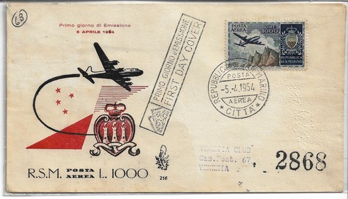 Fdc venetia san - san, marino