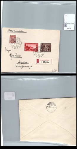 1945 raccomandata partenza - raccomandata,