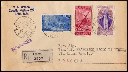 Rep 140 1949 busta di - rep, 1/4/1949