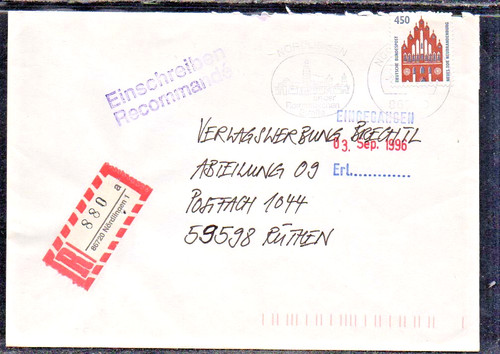 0950 ebf einschreiben - 0950#,