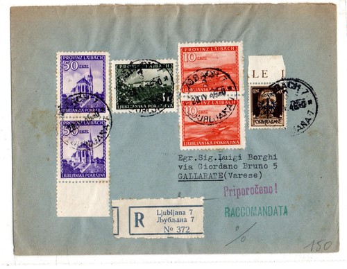 Lubiana occ - lubiana, ,28.4.45
