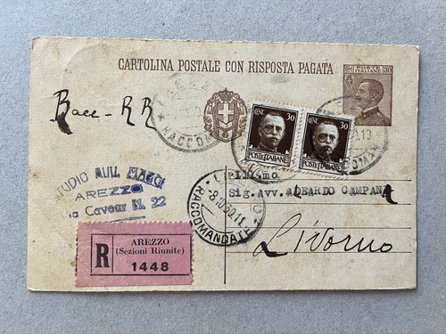 Intero postale 30c michetti - q),